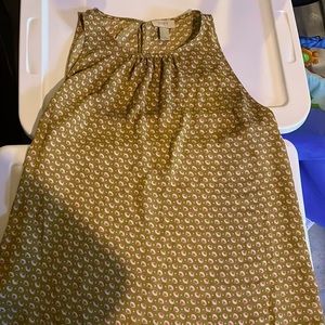 Loft sleeveless blouse